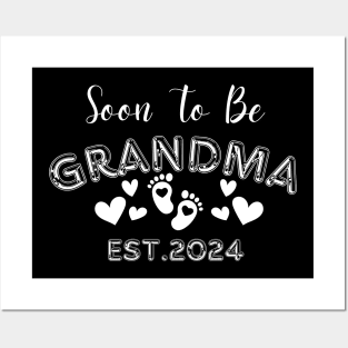 Soon To Be Grandma est 2024 Posters and Art